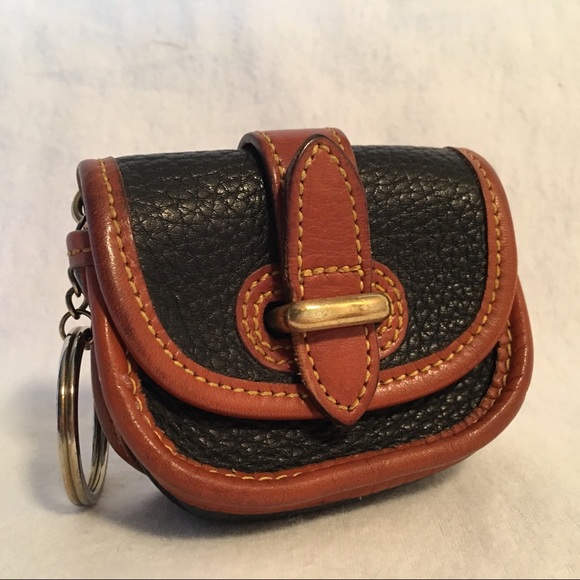 Vintage Dooney & Bourke Purse Keychain & Belt - Picture 2 of 8